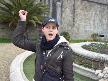 janine fait un voeux!